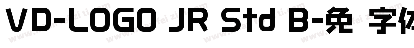 VD-LOGO JR Std B字体转换